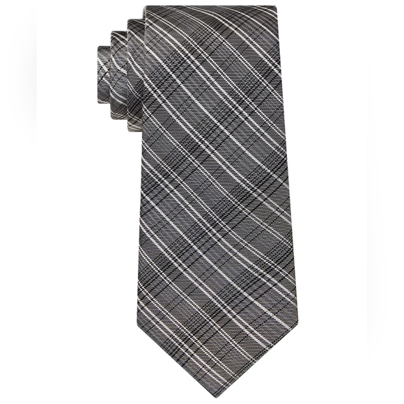 Calvin Klein Other - CALVIN KLEIN Slim Plaid Tie NWT